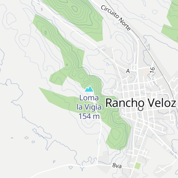 Map of Loma la Vigía