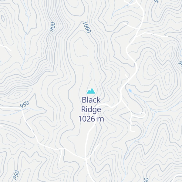 Map of Black Ridge