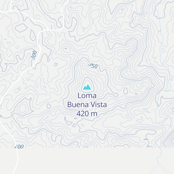 Map of Loma Buena Vista