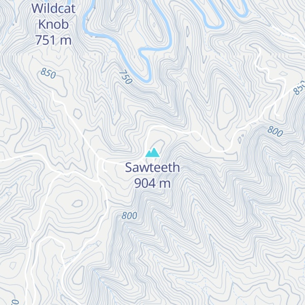 Map of Sawteeth