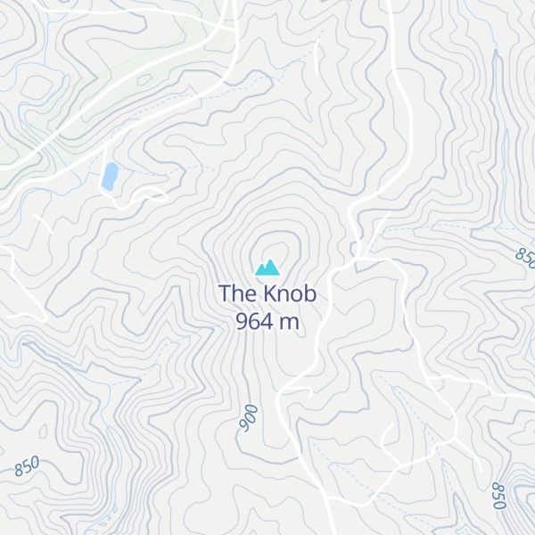Map of The Knob