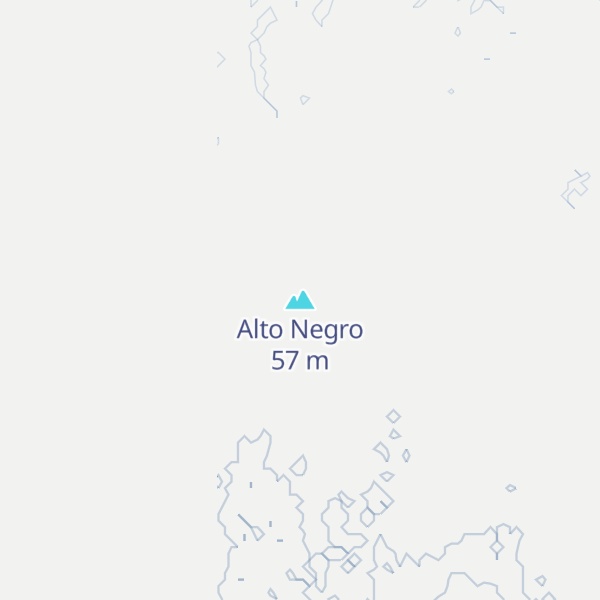 Map of Alto Negro