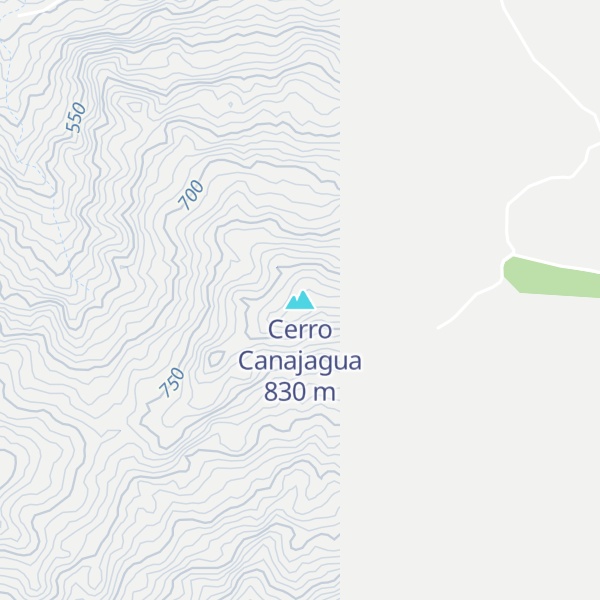 Map of Cerro Canajagua