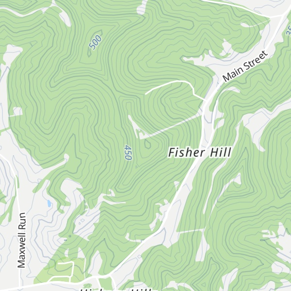 Map of Fisher Summit