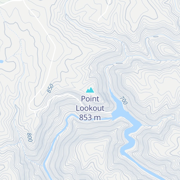 Map of Point Lookout