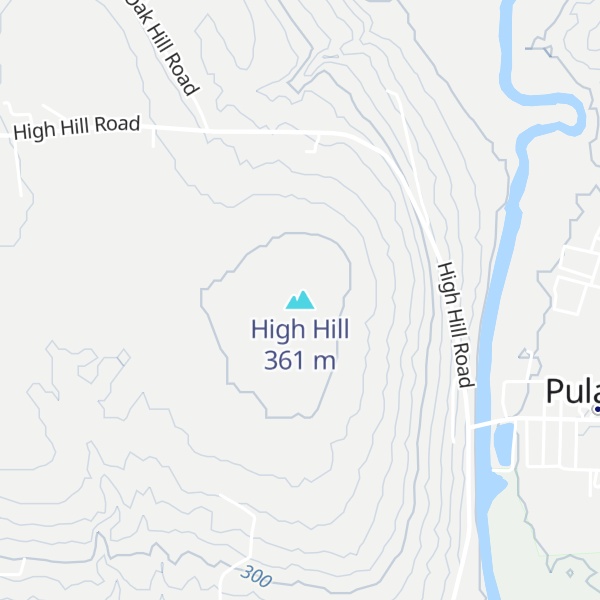 Map of High Hill