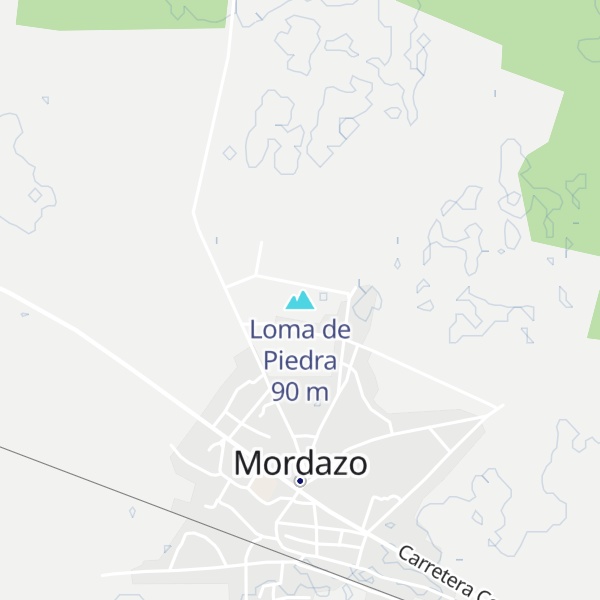 Map of Loma de Piedra
