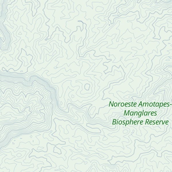 Map of Cerro La Mesa