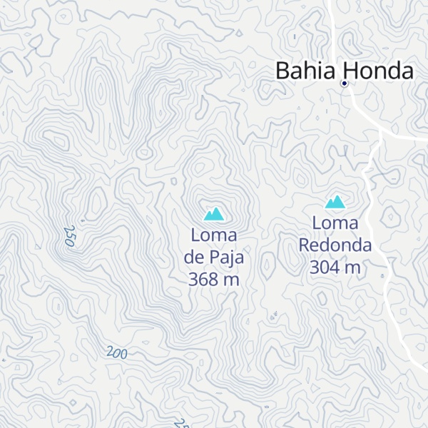 Map of Loma de Paja