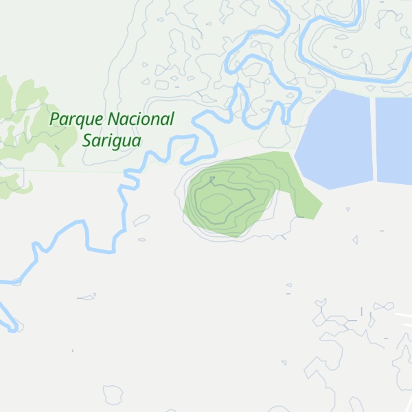 Map of Cerro Guacamayo