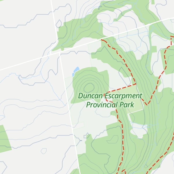 Map of Beacon's Rock
