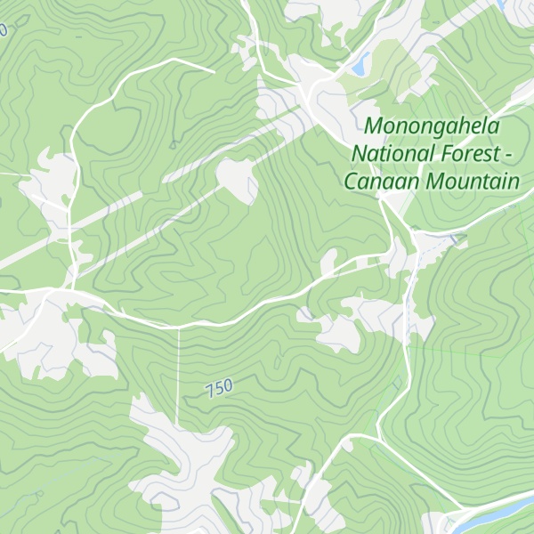 Map of Pleasant Ridge