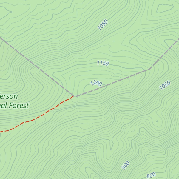 Map of White Rocks