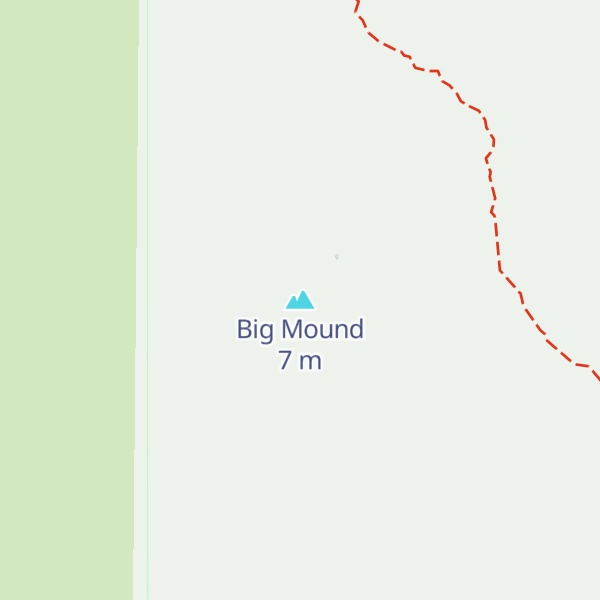 Map of Big Mound
