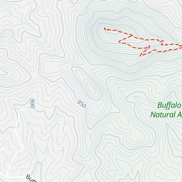Map of Long Mountain