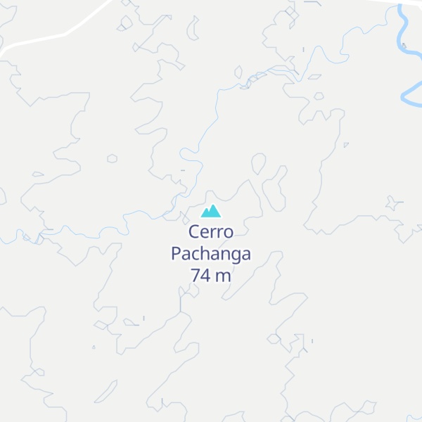 Map of Cerro Pachanga