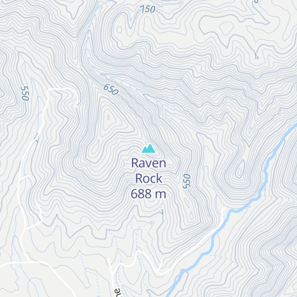 Map of Raven Rock