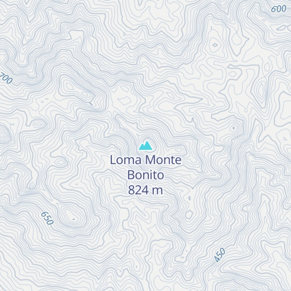Map of Loma Monte Bonito