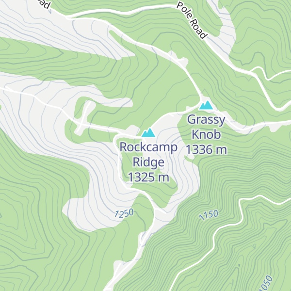 Map of Old Field Mountain