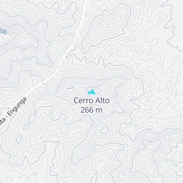 Map of Cerro Alto