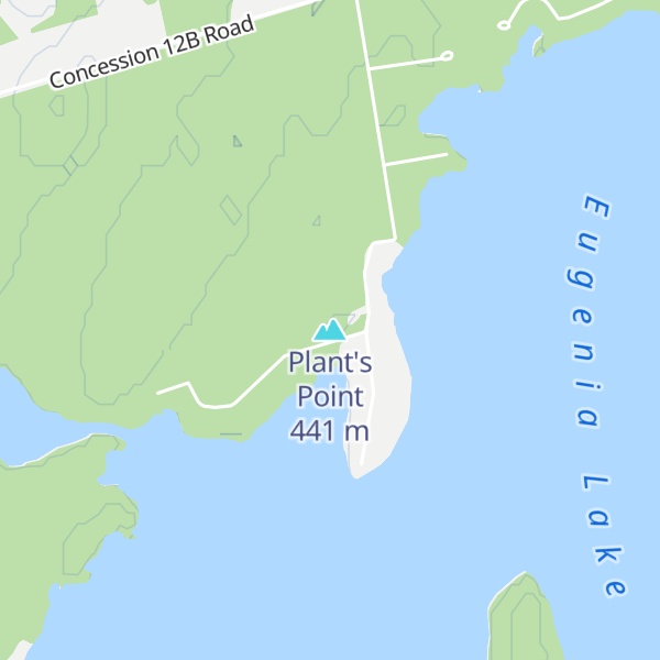 Map of Plant's Point