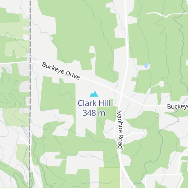 Map of Clark Hill