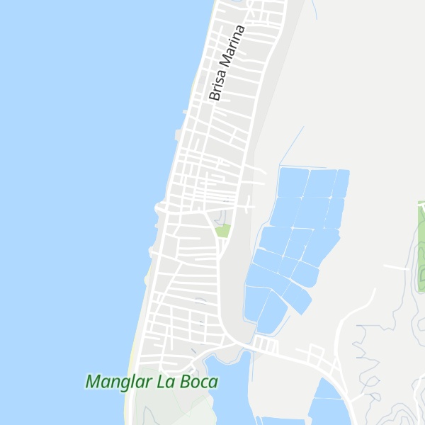 Map of Casa Mar (biohostel)