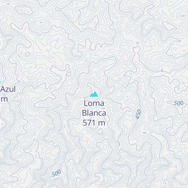 Map of Loma Blanca