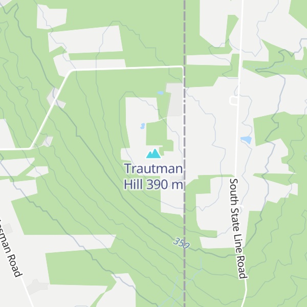 Map of Trautman Hill