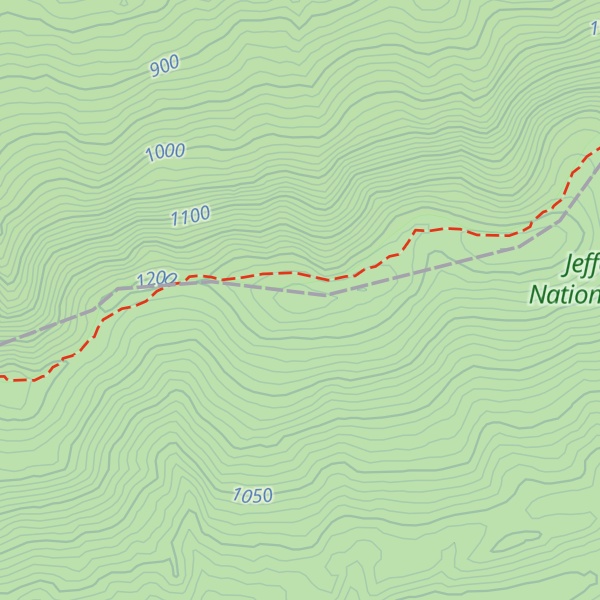 Map of Wrights Peak
