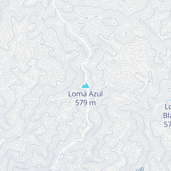 Map of Loma Azul