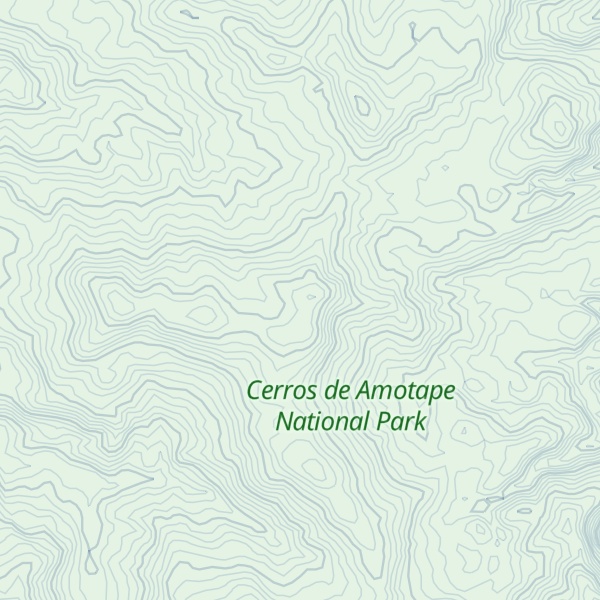 Map of Cerro Cotrina