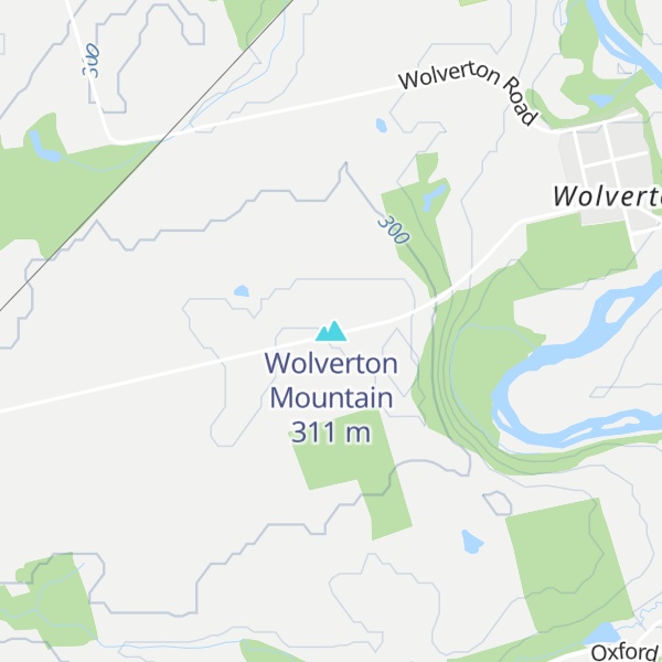 Map of Wolverton Mountain
