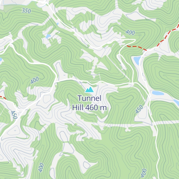 Map of Tunnel Hill