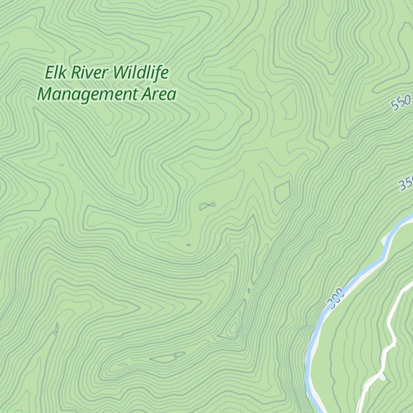 Map of Ware Mountain