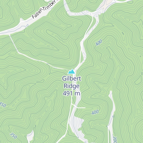 Map of Gilbert Ridge