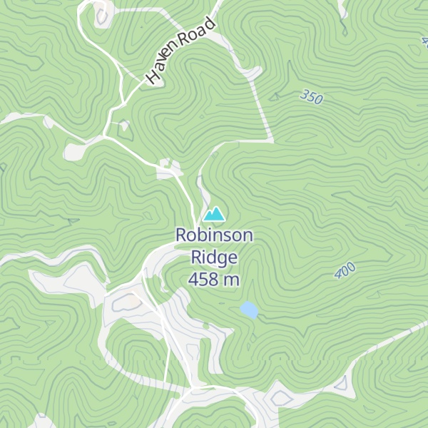 Map of Robinson Ridge