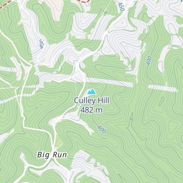 Map of Culley Hill