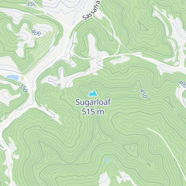 Map of Sugarloaf