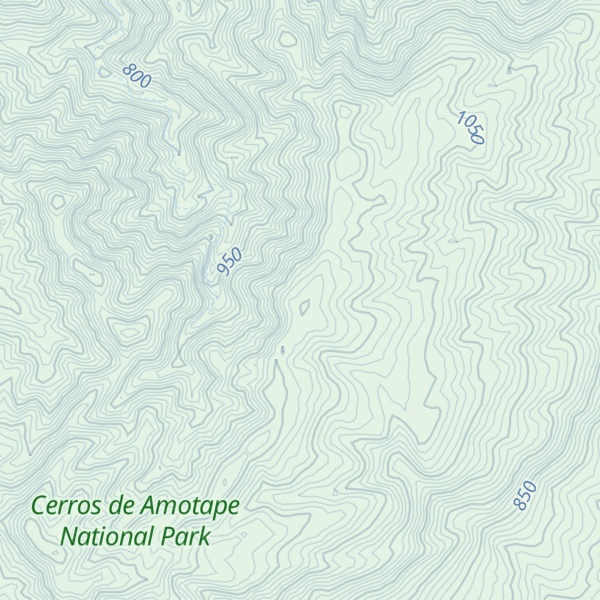 Map of Cerro Guayruro
