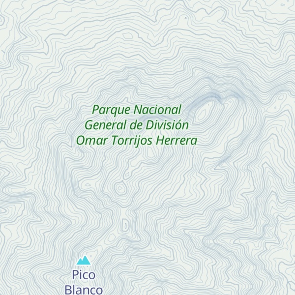 Map of Cerro Marta