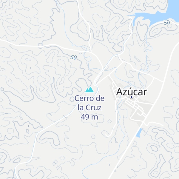 Map of Cerro de la Cruz