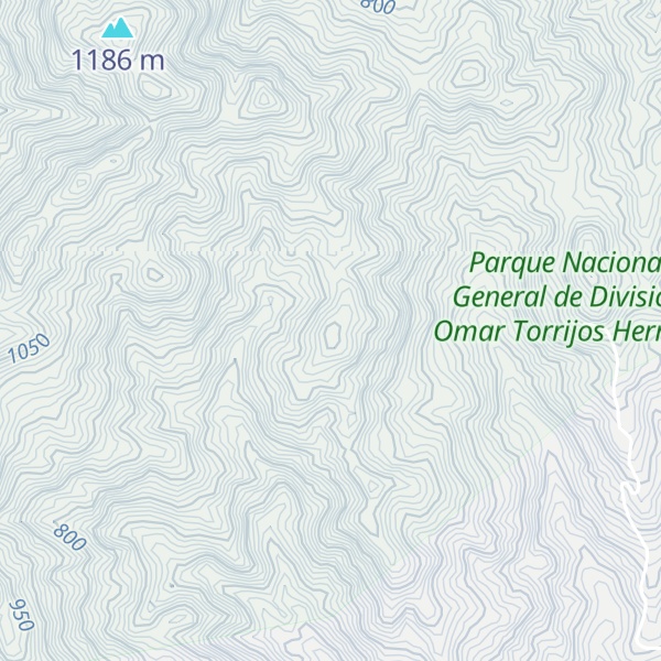 Map of Cerro Blanco