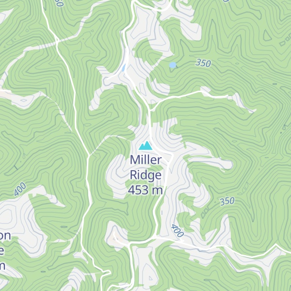 Map of Miller Ridge