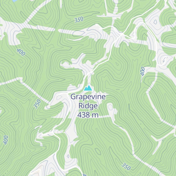 Map of Grapevine Ridge