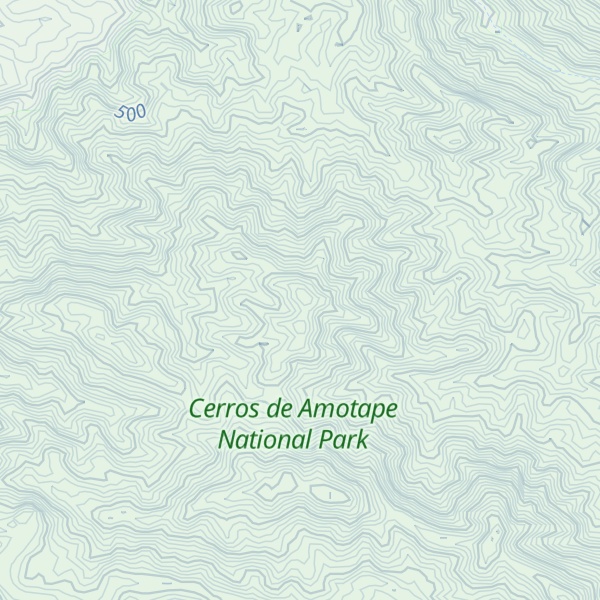 Map of Cerro Los Pericos