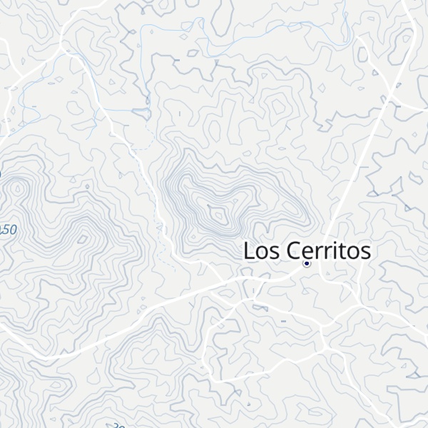 Map of Cerro Camarón