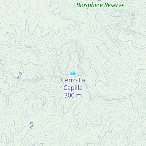 Map of Cerro La Capilla
