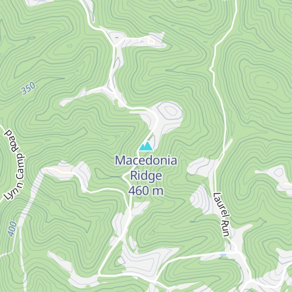 Map of Macedonia Ridge