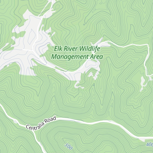Map of Barker Ridge